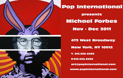 Michael Forbes Exhibiting at Pop International