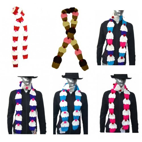 Cup cake Scarf's