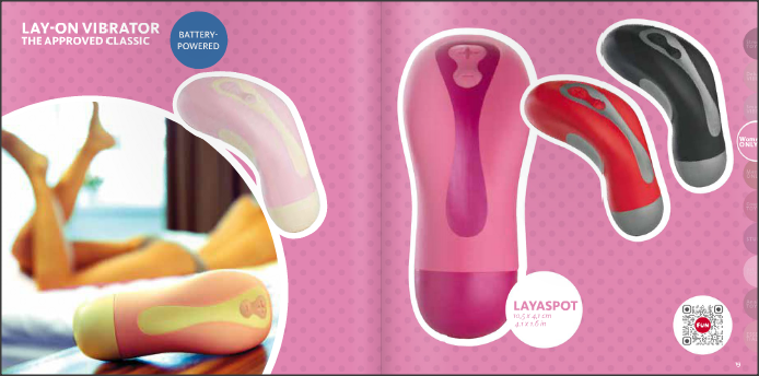 Layaspot vibrator - image from funfactory spring/summer 2013 catalog Layaspot vibrator - image from funfactory spring/summer 2013 catalog