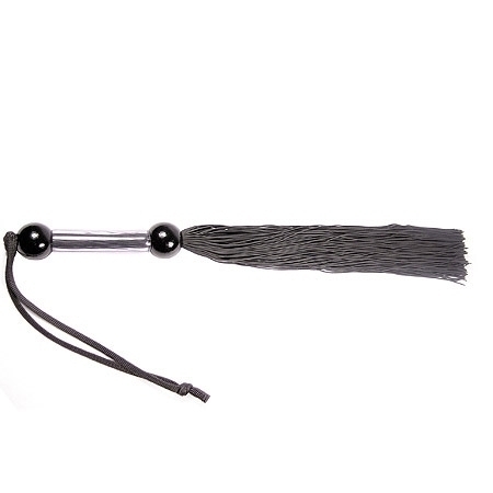 Rubber Flogger - Medium Black